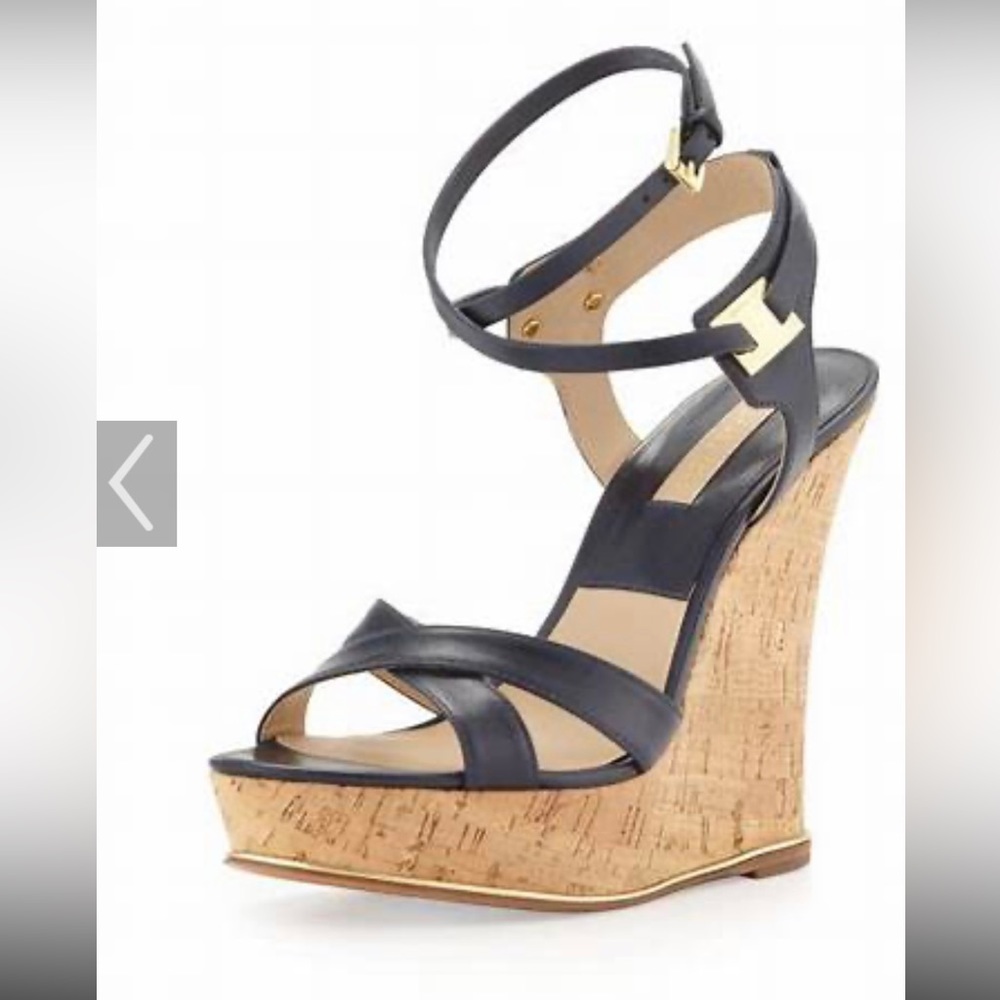 MICHAEL KORS SHANA WEDGE INDIGO